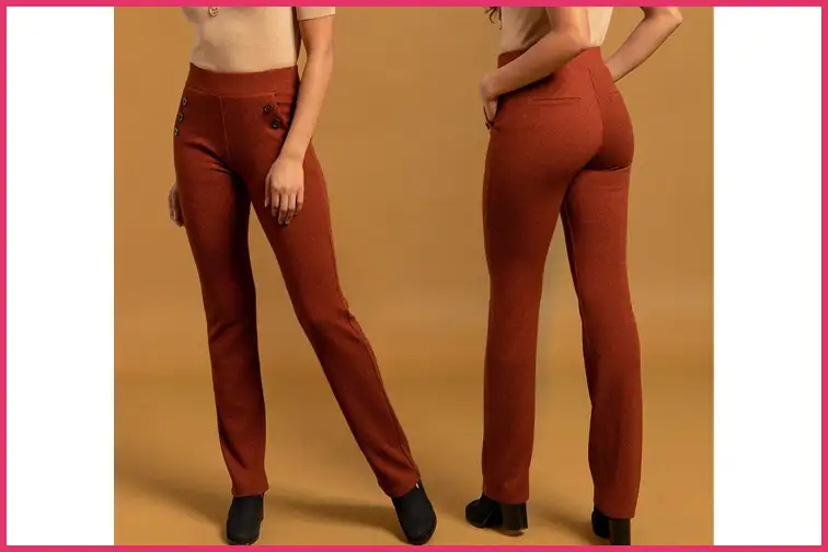Betabrand Dress Pant Yoga Pants; Courtesy of Betabrand