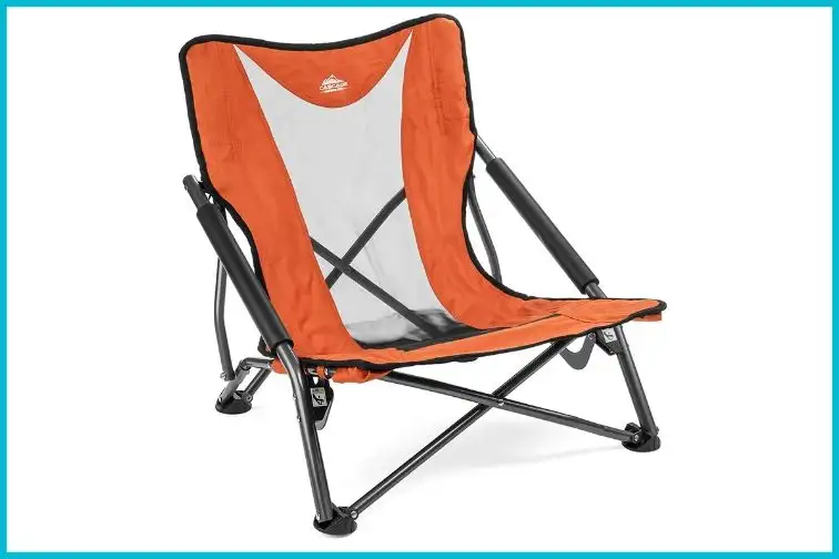 Courtesy of Amazon Cascade Mountain Tech Compact Outdoor Folding Camp Chair with Carry Case