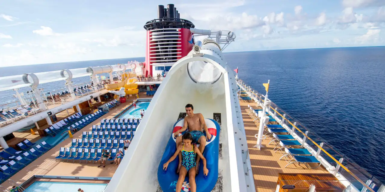 Disney Fantasy waterslide; Courtesy of Disney
