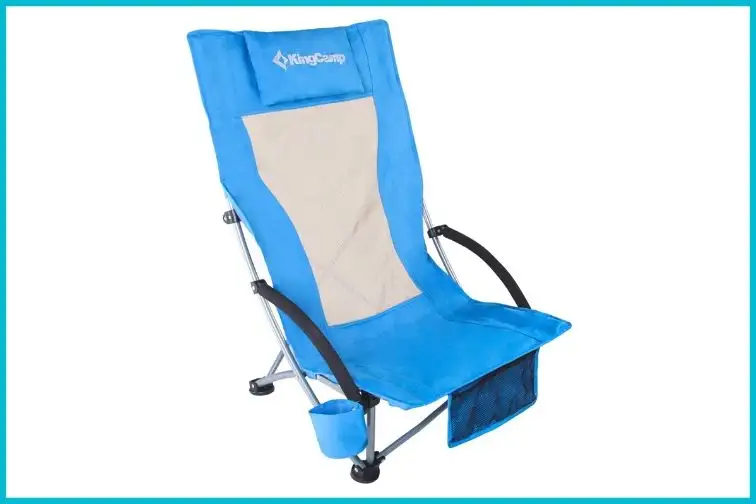 Courtesy of Amazon KingCamp Low Sling Beach Chair