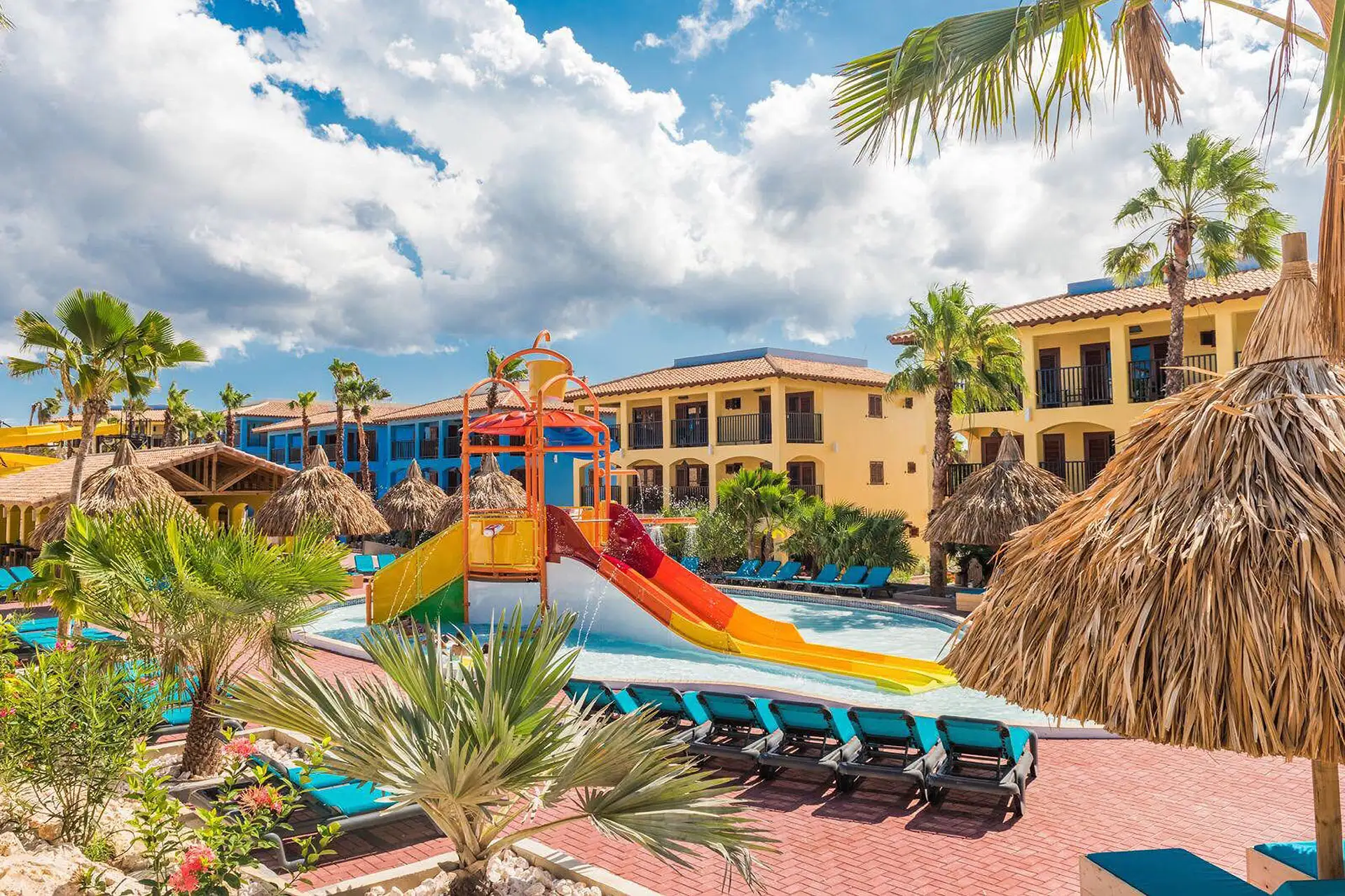 Water Park at Kunuku Aqua Resort in Curacao; Courtesy of Kunuku Aqua Resort