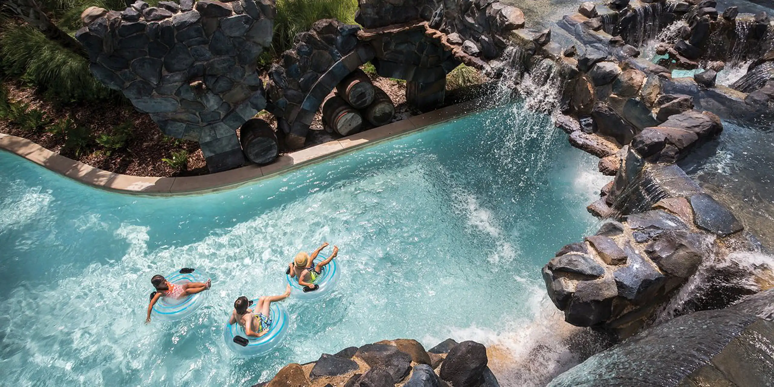Lazy River at Four Seasons Resort Orlando at Walt Disney World Resort; Courtesy of Four Seasons Resort Orlando at Walt Disney World Resort