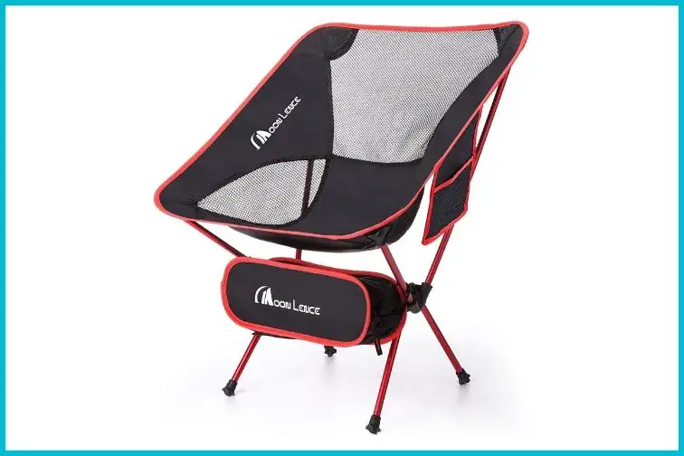 Courtesy of Amazon Moon Lence Outdoor Ultralight Portable Folding Camp Chairs