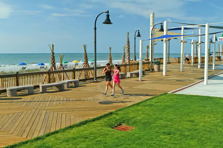 Myrtle Beach, South Carolina boardwalk; Courtesy of Myrtle Beach CVB