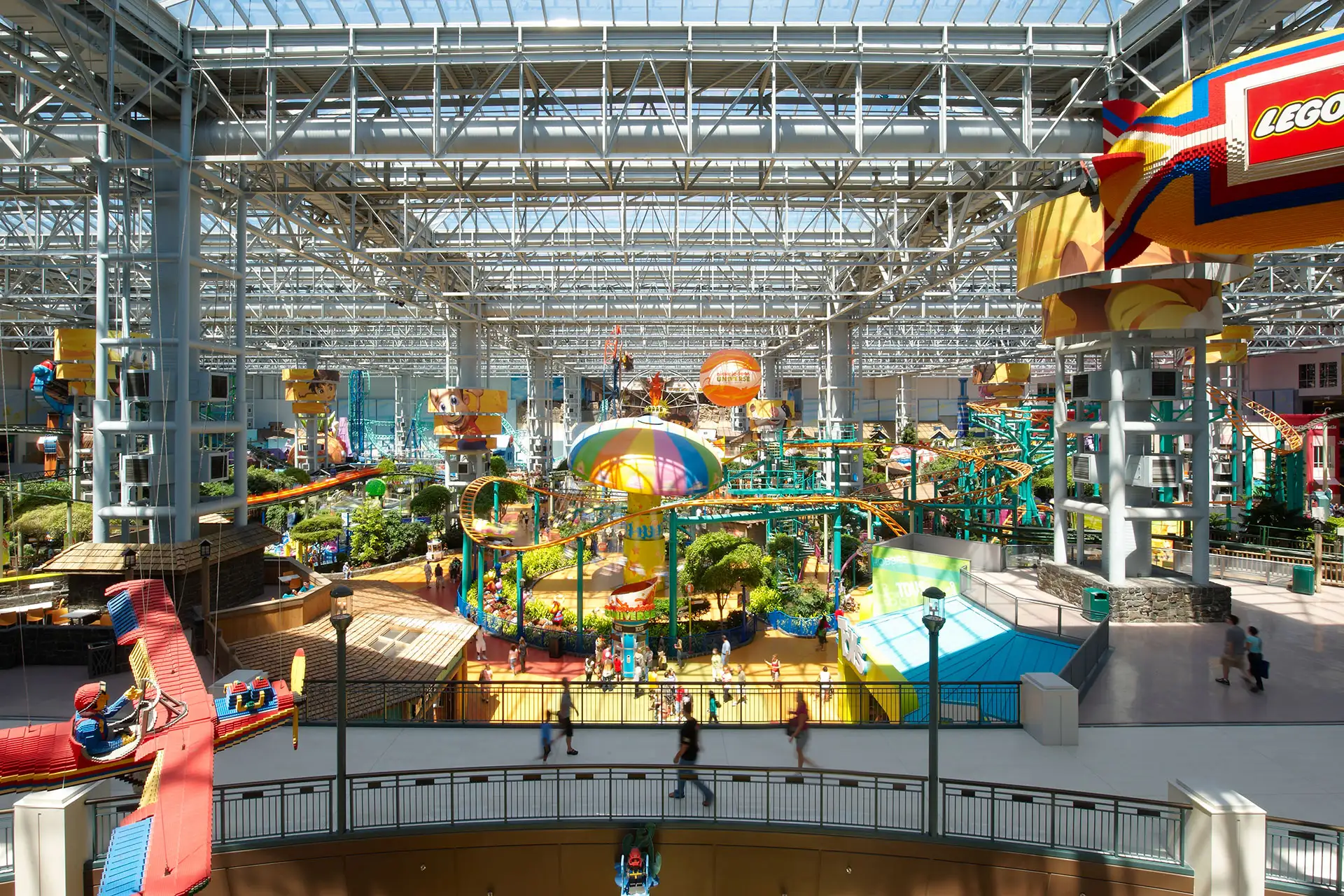 Nickelodeon Universe in Bloomington, MN at the Mall of America