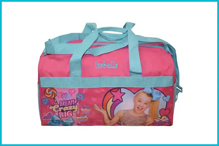 Personalized Licensed Duffle Bags; Courtesy of Amazon