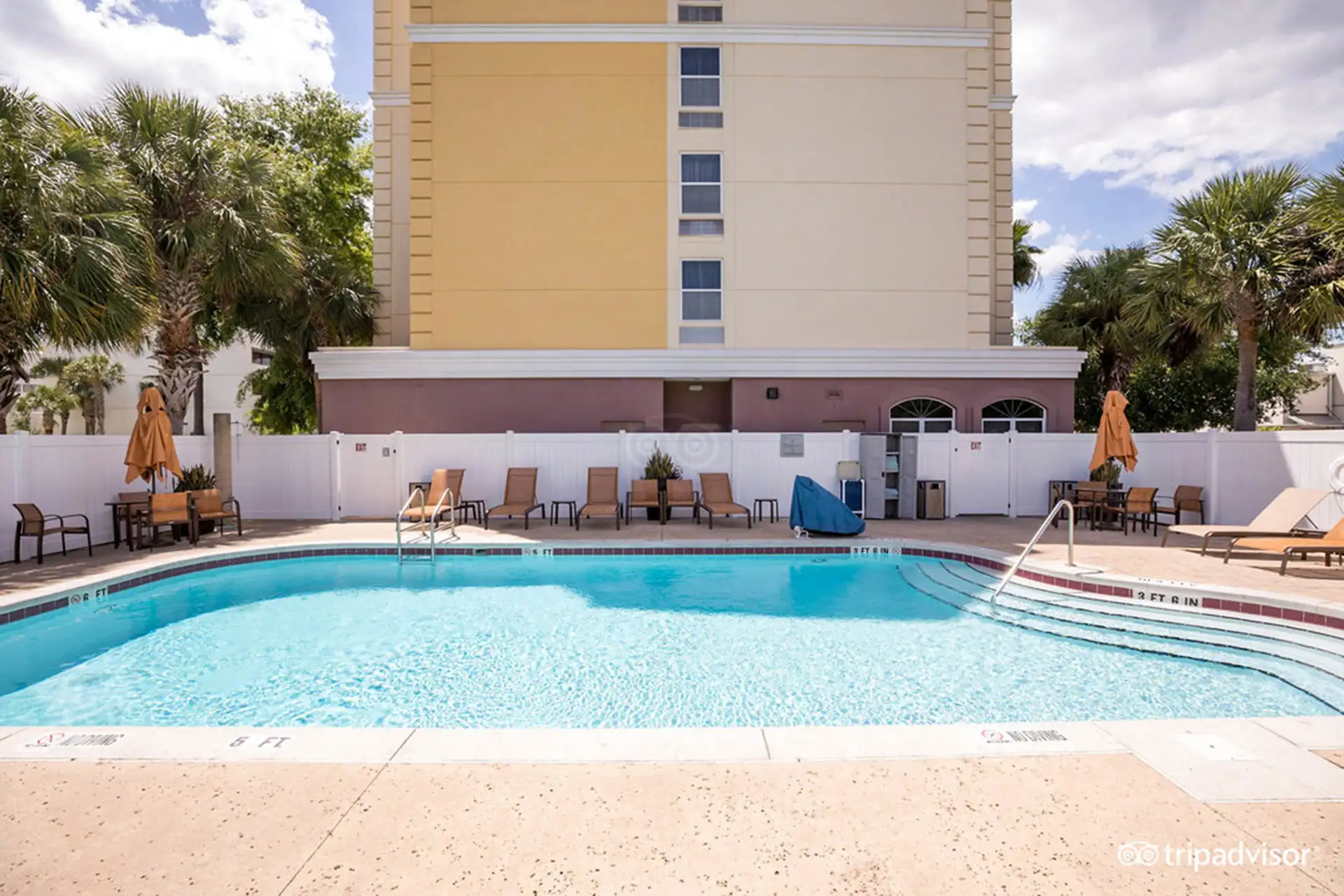 Pool at the Fairfield Inn and Suites Lake Buena Vista