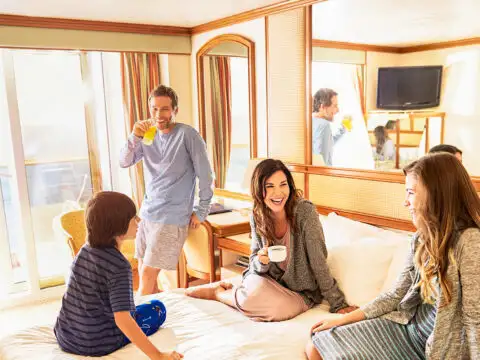 Princess Cruises Family Suite; Courtesy Princess