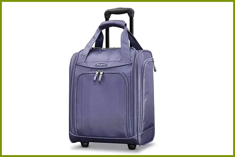 Samsonite Wheeled Underseater in Purple