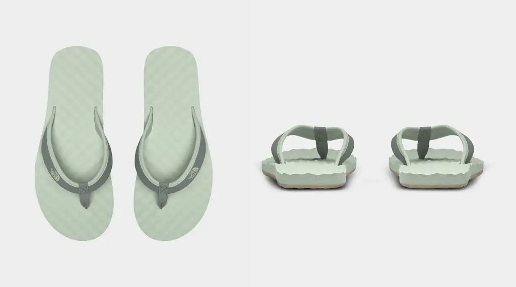Two views of a pair of The North Face Women’s Base Camp Mini II