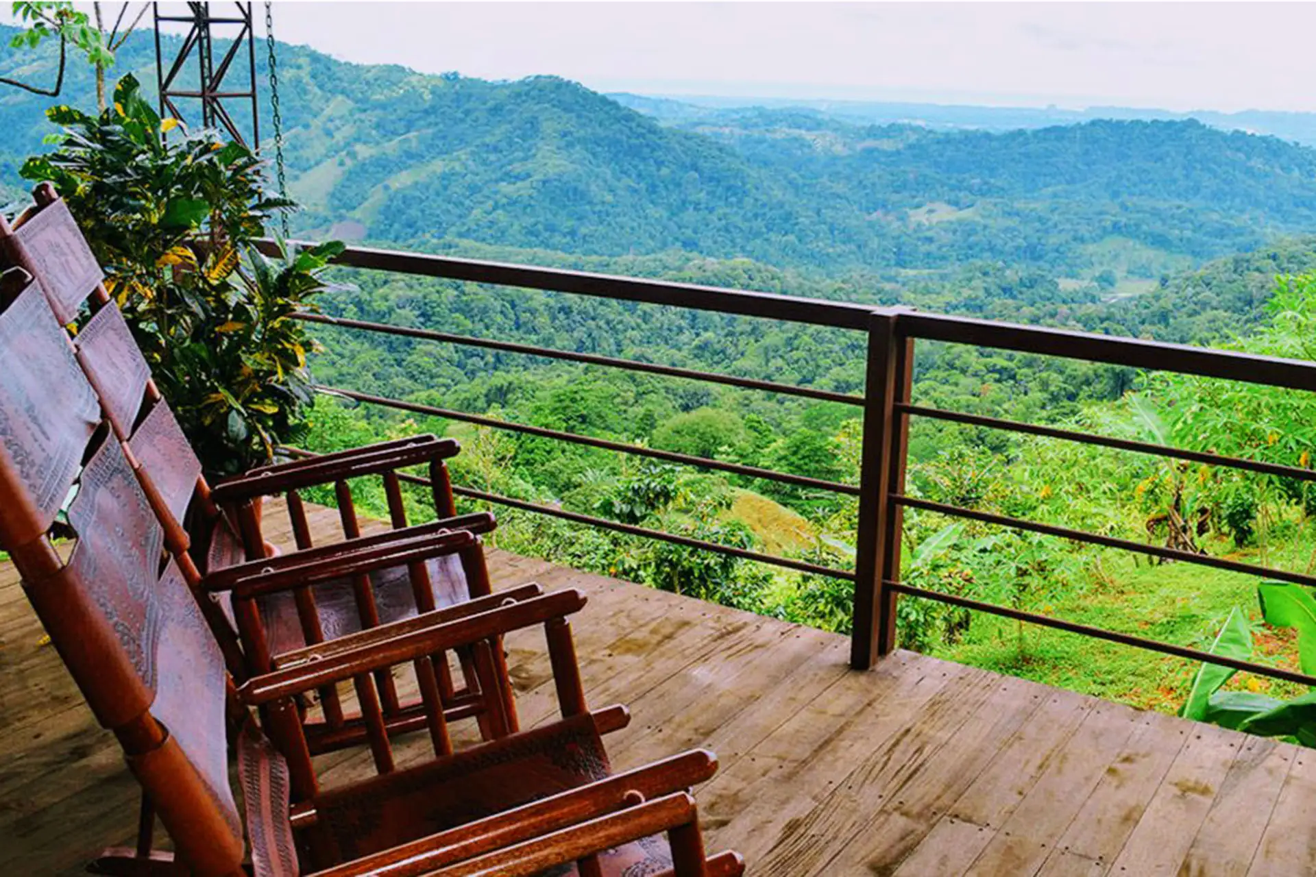 View from Treehouse at Santa Juana Lodge in Costa Rica; Courtesy of Santa Juana Lodge