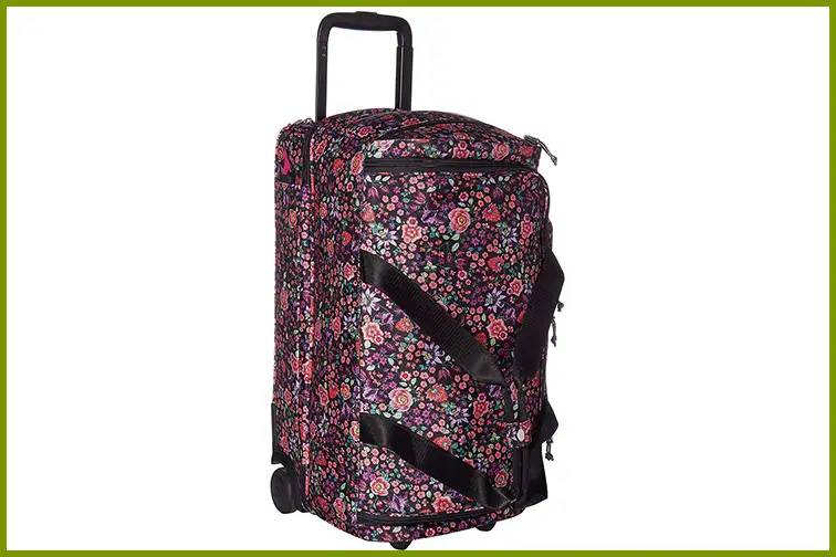 Vera Bradley Foldable Rolling Duffel